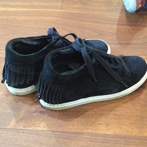 IRO fringe high top sneakers